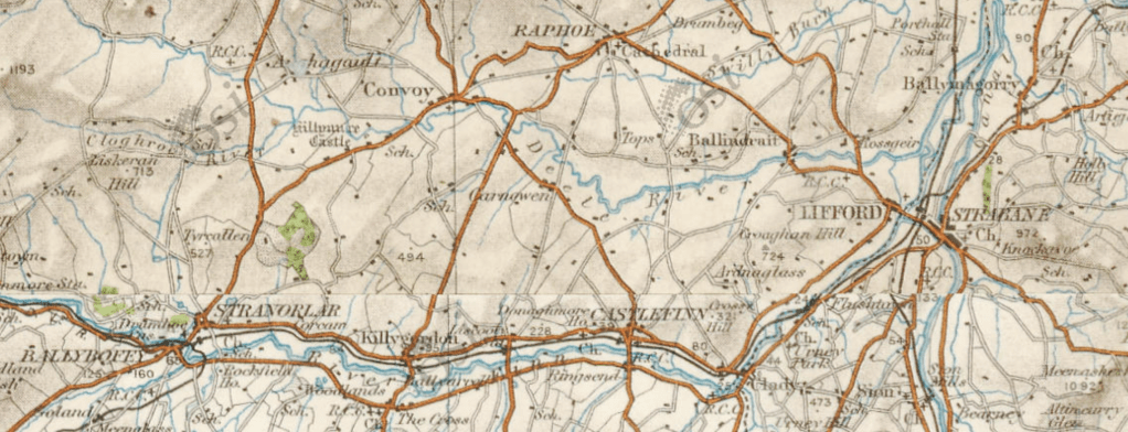 Strabane map