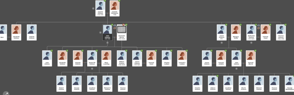 John Holmes of Strabane and Cape May County 